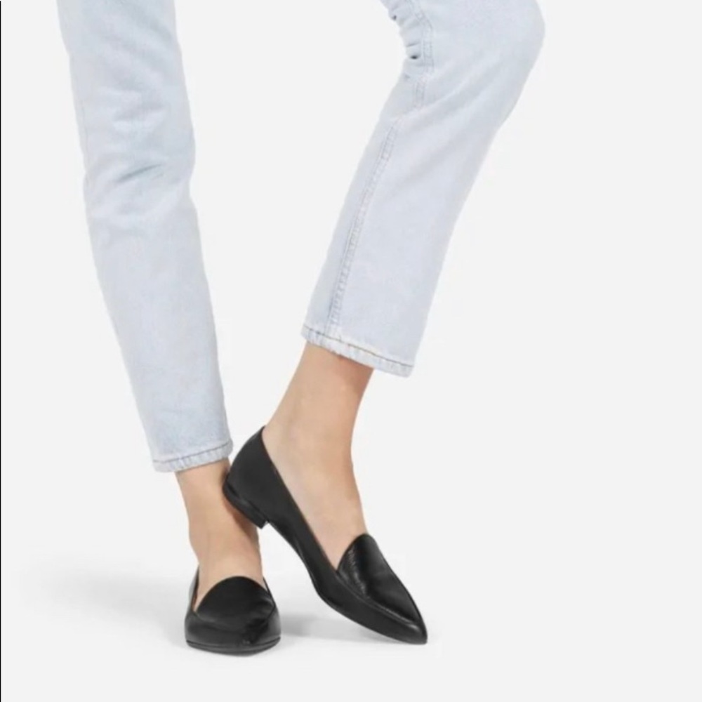 Everlane “Modern Point” Leather Loafer *pls read description* “